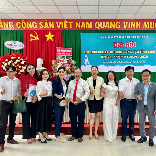 Ban Tổ Chức Đại Hội Khởi Nghiệp Đổi Mới Sáng Tạo Kiên Giang Cảm Ơn Lãnh Đạo, Khách Mời Và 98 Hội Viên Đến Tham Dự Đại Hội